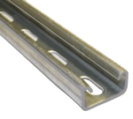Standard 41 x 21, 2.5mm PG Slotted Channel - 1Mtr