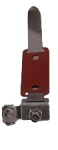 Earth Clamp 1/2" x 1" 1/4