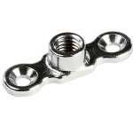 Chrome Female Back Plate