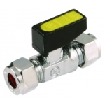 8mm Straight Mini Ball Valve (Water, Gas & Oil)