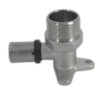 MLCP Male Back Plate Elbow 20mm x 3/4"