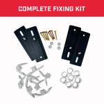 Bullfix Designer Radiator Adaptor Bracket Antracite