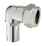 Compression Stem Elbow 15x15mm CP