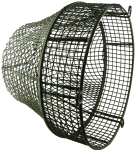 Flue Terminal Guard, 11" x 6.5" Brown Plastic Coated