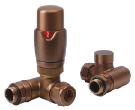 Dual Fuel Corner TRV pack, Brushed Bronze