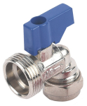 15mm x 3/4" Angled W/M Valve
