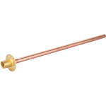 15mm x 1/2" x 350mm Wall Plate Tube