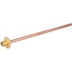 15mm x 1/2" x 600mm Wall Plate Tube