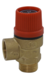 3 Bar x 1/2" M+F Pressure Relief Valve