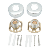 Bar Shower Valve Fixing Kit & Shrouds