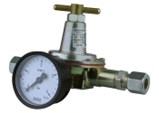 10mm Oil Pressure Regulator /W Gauge 180 l/hr