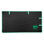 SPI RadMat Water Resistant PU Coated Work Mat/Dust Sheet with Pipe Slots