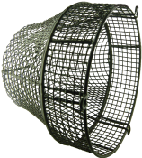 Flue Terminal Guard, 11inch x 6.5inch Brown Plastic Coated