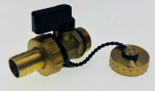 1/2inch Water Drain Valve W/ Hose Tail
