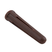 Brown wall plugs 7.0mm x 40mm (box 100)