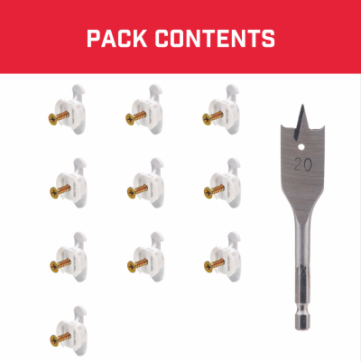 Bullfix Universal Heavy Duty Plasterboard Fixing Starter Kit