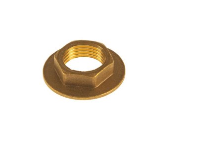 1/2Inch Brass Back Nut Wide Flanged