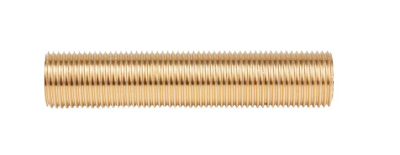 6Inch x 1/2Inch Brass Running Nipple