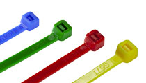 Cable Ties 200x2.5mm Blu/R/G/Y (pack 200)