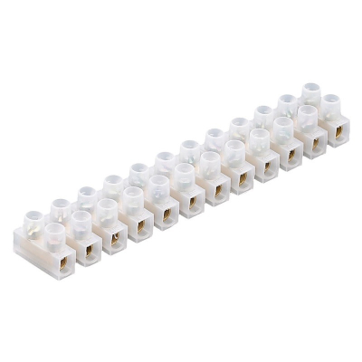 30A Connector strips (natural, pack 10)