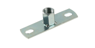 FI Backplate for Euro Clips, M10/M8