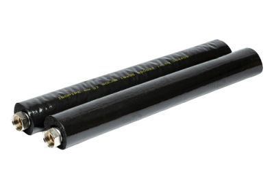 PVC Coated Str Flexi Hoses 500mm - 28mm x 1Inch Fem (Pr)