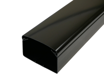 140mm Trunking 2Mtr Length (Pack of 2) WHITE