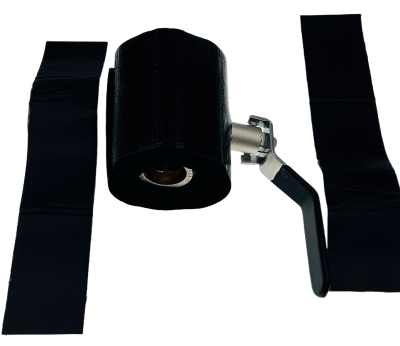 Extended Lever Ball Valve PVC Coated Jacket /W Sealing Strips