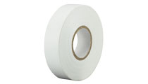 19mm x 33m PVC Tape White (pack 10)
