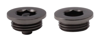 Vent & Plug Set, Brushed Gunmetal