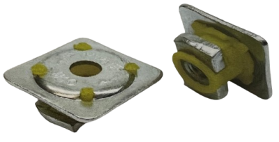 M10 Quick Slide Channel Nut /w base plate