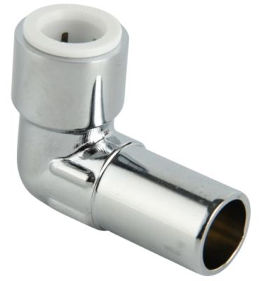 PF Stem Elbow 15x10mm CP