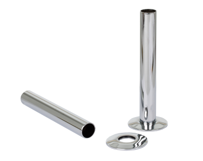 130mm Chrome pipe sleeve kit