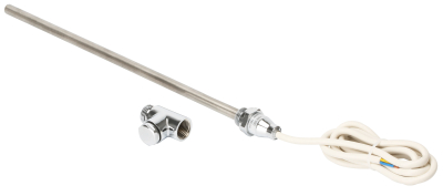 600 Watt Towel Rail Element c/w Tee + Plug