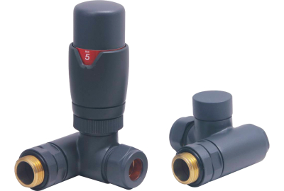 Dual Fuel Corner TRV pack, RAL7012