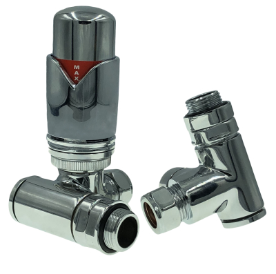 Dual Fuel Corner TRV & Lockshield - all CP