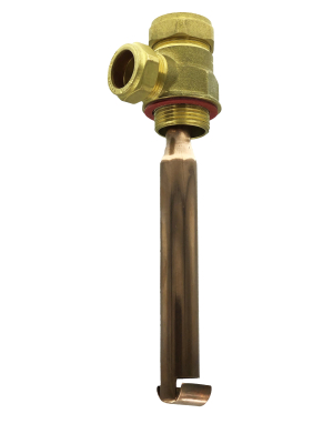 Universal Cylinder Flange, 1Inch M x 28mm x 22mm