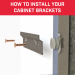Bullfix Heavy Duty Cabinet Wall Bracket Kit