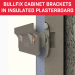 Bullfix Heavy Duty Cabinet Wall Bracket Kit